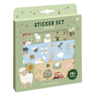Set de Autocolantes | 3 Folhas | Little Farm