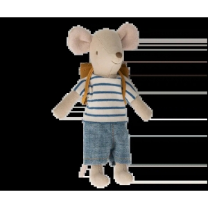 Tricycle mouse  |  Big brother with bag