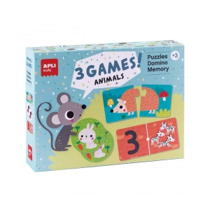 Set 3 Jogos | Animais