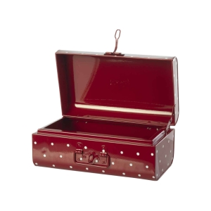 Storage Suitcase | Red Dots | Small