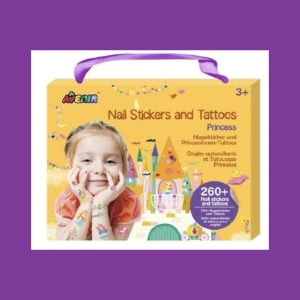 Nail Stickers and Tattoos | Princess