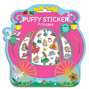 Puffy Stickers | Princesas