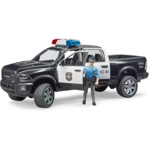 Carrinha Pick-Up RAM 2500 com Polícia