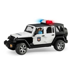 Jeep Veículo de Polícia com figura