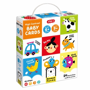 High Contrast | Baby Cards | +6m +9m