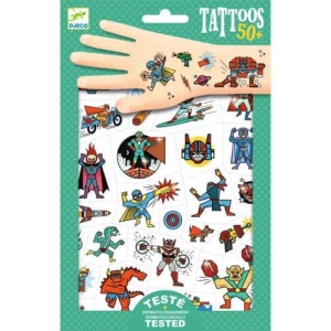 50 Tatuagens | Metalizadas | Heróis e Vilões