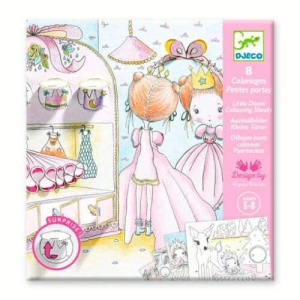 A Bailarina Pupi | Desenhos para Colorir com Aberturas