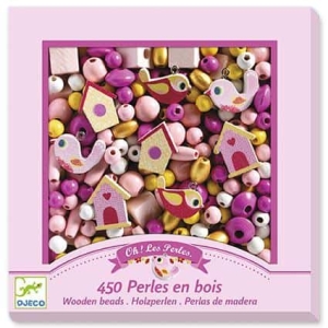Contas de Madeira | Pássaros