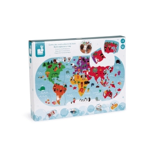 Puzzle de Banho 28 peças | Mapa Mundo