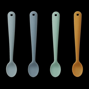 Pack 4 Silicone Spoon | Multi mix | Blue multi mix