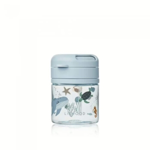 Cup | Pavia Tritan Straw | 280ml | Sea creature / Sandy