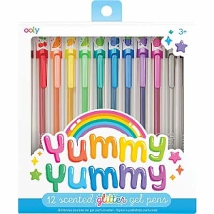 Canetas de Gel Perfumadas Yummy Yummy | 12 canetas