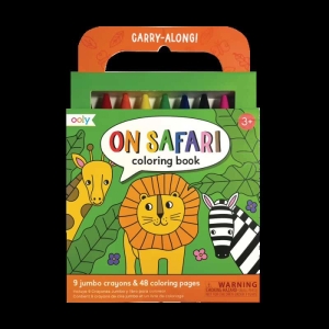 Carry Along Crayons | Coloring Book | On Safari