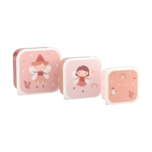 Conjunto 3 Caixas Lancheira | Wild Fairies