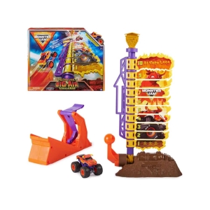 Monster Jam | Playset | Toro Loco Big Air Challenge | 1:64