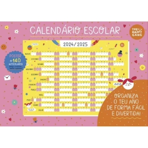 Calendário Escolar Anual | Happy Colors