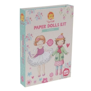 Kit Bonecas de Papel Vintage