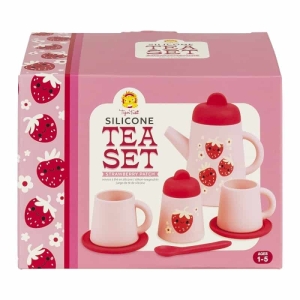 Silicone Tea Set | Strawberry Patch