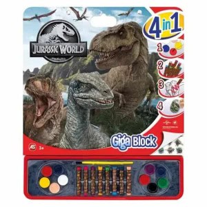 Giga Bloco 4 em 1 | Jurassic World