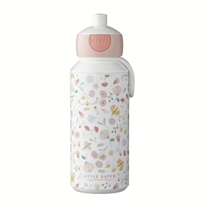 Garrafa Pop-Up | 400 ml | Flowers & Butterflies
