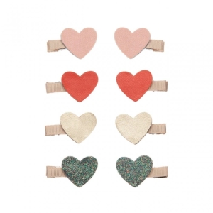 Pack 8 Mini Ganchos | Heart | Retro Rainbow