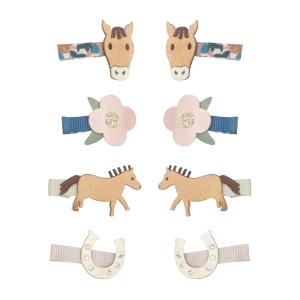 Pack 8 mini ganchos | Horse | Homestead