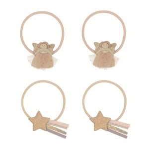 Pack 4 elásticos | Fairy | Pink Multi