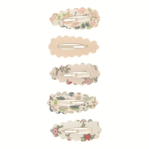 Pack 5 mini ganchos | Scalloped Floral | Multi