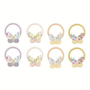 Pack 8 mini elásticos | Betty Butterfly | Multi