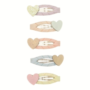 Pack 5 mini ganchos | Dreamy Hearts | Bright Multi