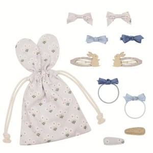 Bolsa com Acessórios Cabelo | Easter | Blue