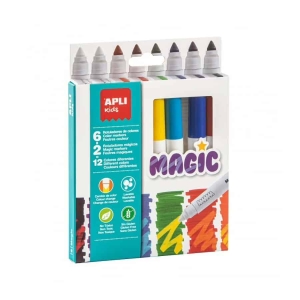 Canetas Feltro | Magic | 8 cores