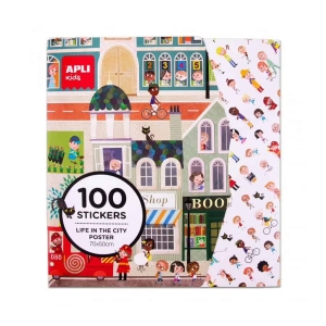 Giant Poster | 100 stickers | Cidade