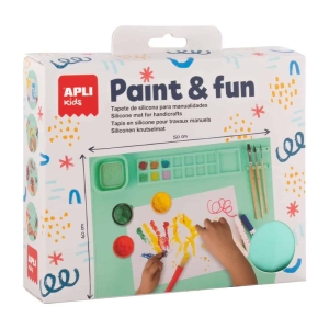 Tapete Silicone | Paint&Fun | Verde