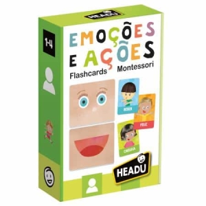 Flashcards | Ações e Emoções | Montessori