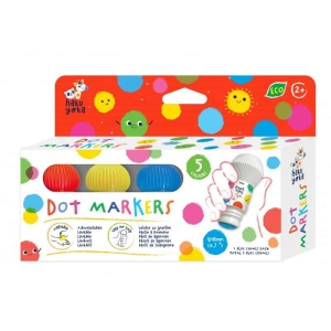 5 Dot Markers | 5 Cores