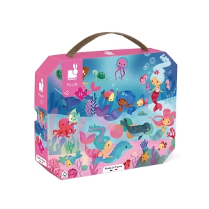 Hat Box Puzzle 24 peças | Sereias