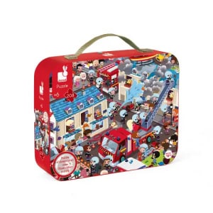HAT BOX OBSERVATION PUZZLE - FIREMEN