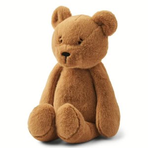 Hattie Bear Humming Teddy | Golden Caramel