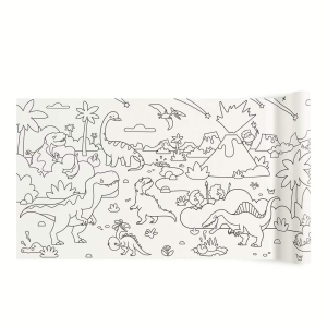 Rolo auto-adesivo para colorir | Dinossauros | 10 m