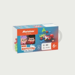 Mini WAFFLE City | Camião Bombeiros | 80 pcs