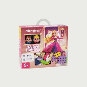 Mini WAFFLE | Princesa | Torre da Fantasia | 148 pcs