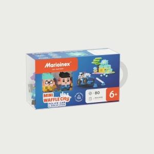 Mini WAFFLE City | Polícia | 80 pcs
