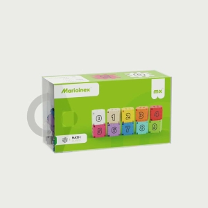 Mini WAFFLE EDU | Cubos Matemática | 60 pcs