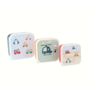 Conjunto 3 Caixas Lancheira | City Cars