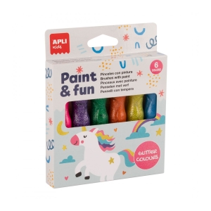 Tempera | Purpurina | 6 cores