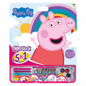 Giga Bloco 5 em 1 | Pepppa Pig