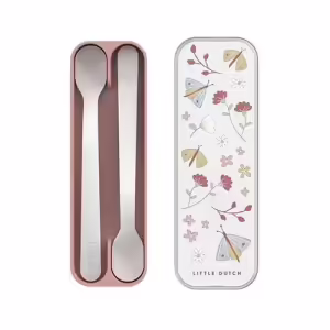 Set de 2 Colheres | Longas | Flowers & Butterflies