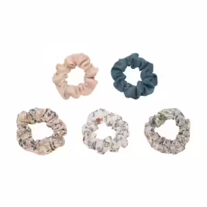 Pack 5 elasticos | Scrunchies | Floral | Multi