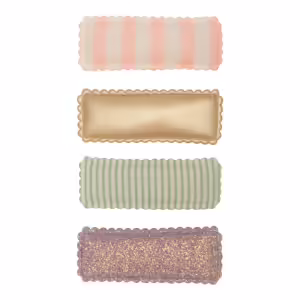 Pack 4 ganchos | Stripy Rectangular | Bright Multi